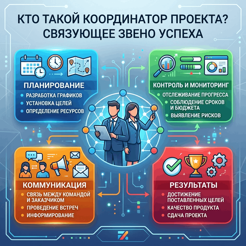 работа координатор проекта