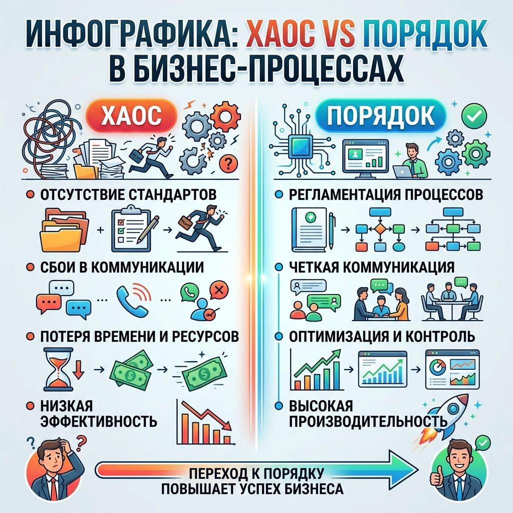 хаос и порядок в бизнес-процессах