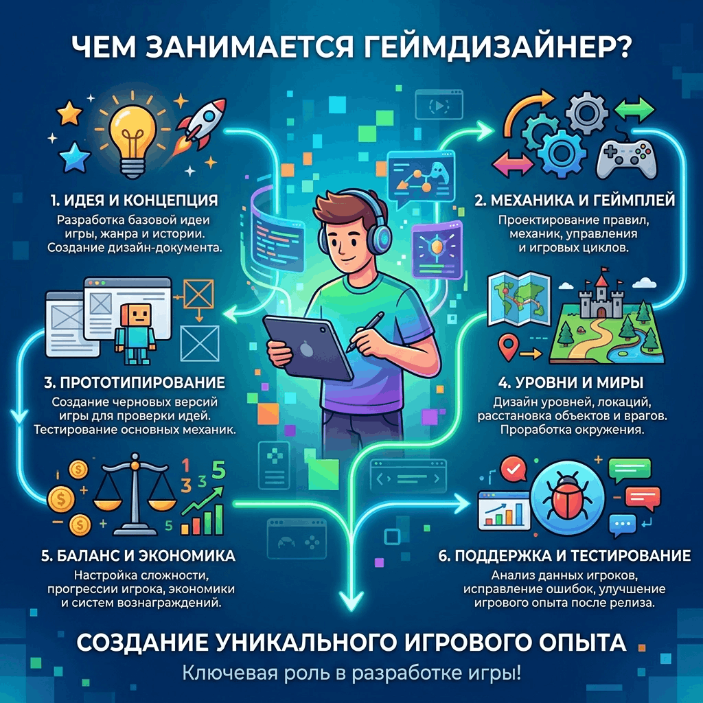 профессия гейм дизайнера