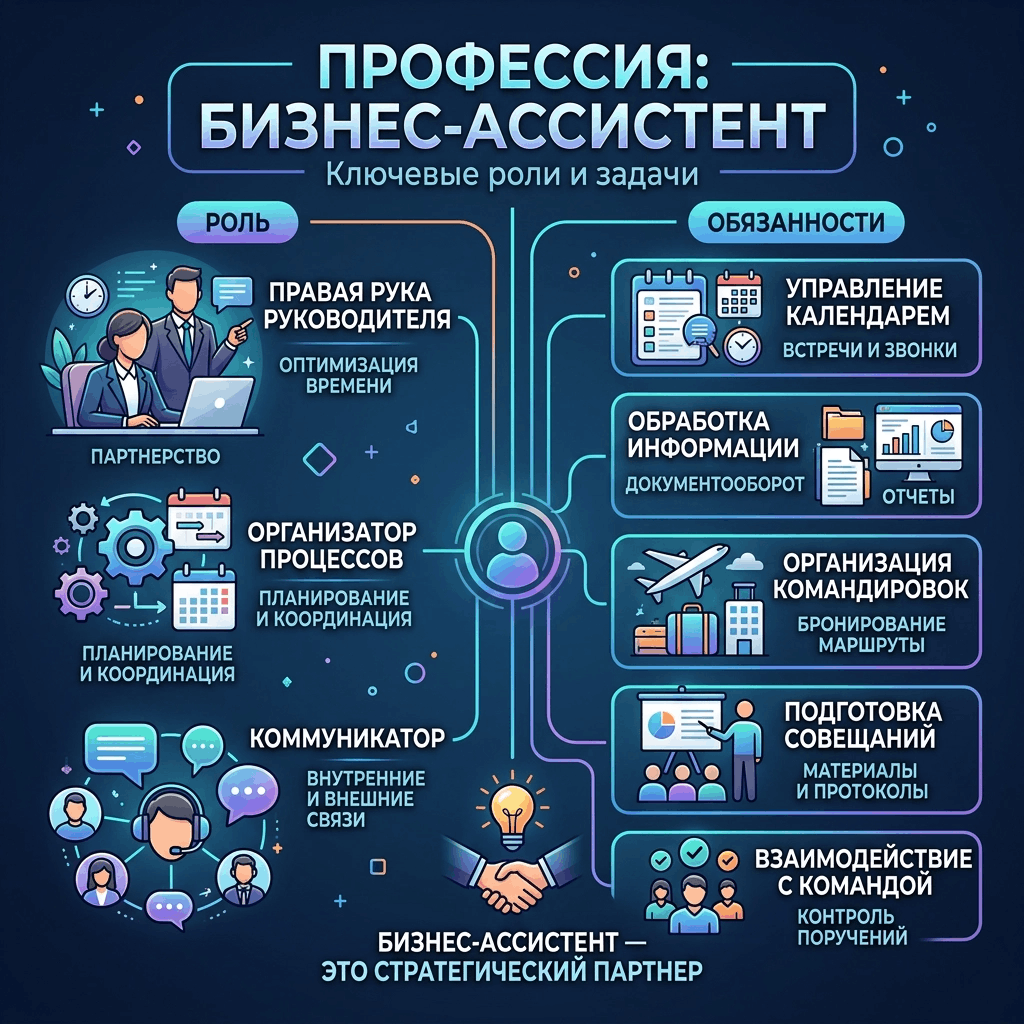 работа бизнес-ассистентом